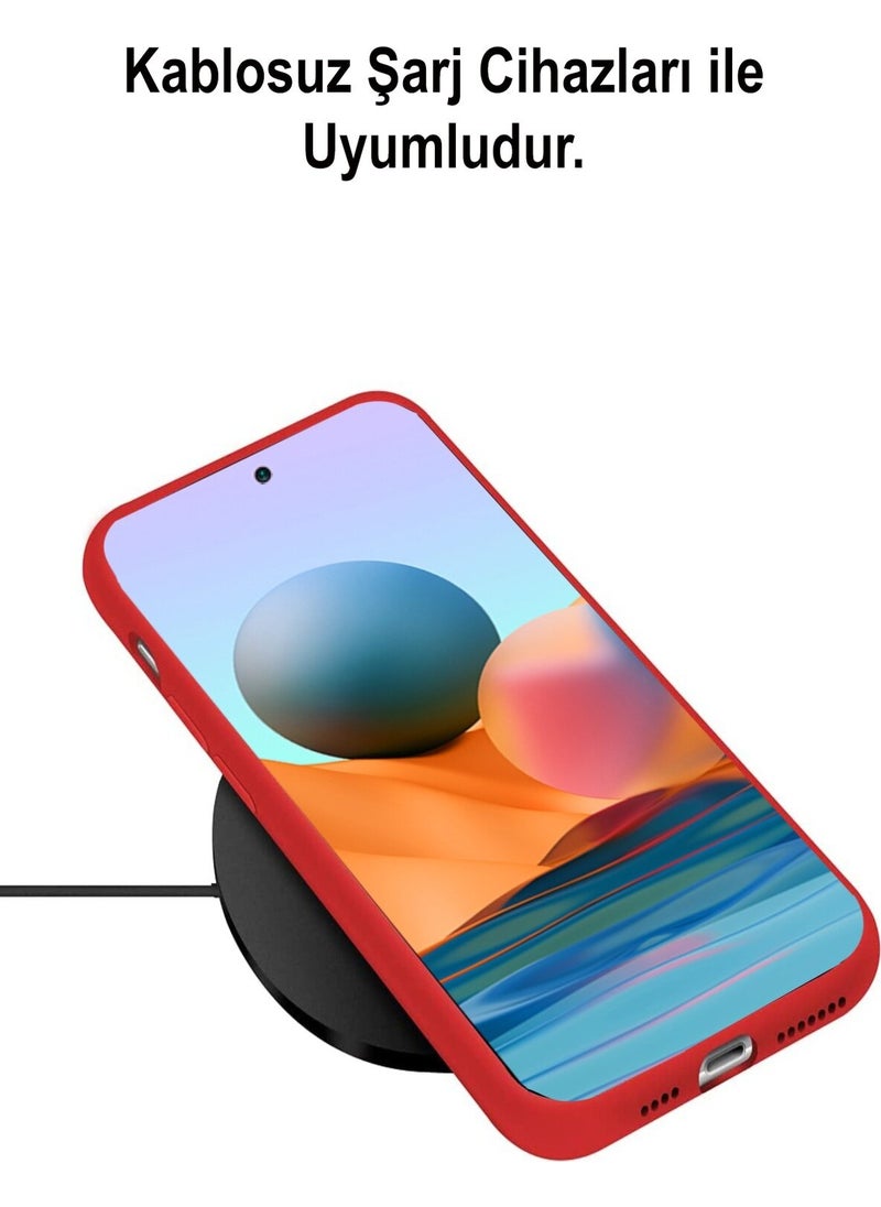 Case World Caseworld Xiaomi Redmi 9c Cover Camera Protected Inside Velvet Launch Silicone Case - Lilac  - Image 2