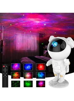 Tobeape Topibe® Astronaut Kids Projector with Remote Control LED Night Light Stars Lights Galaxy 360 Degree Adjustable for Game Room Home Theater White  - Image 1