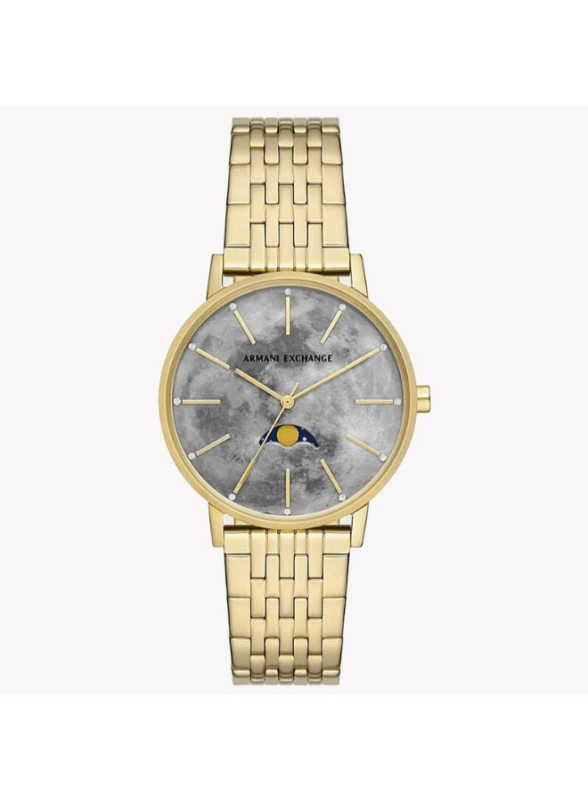 سعر ومواصفات ارماني اكسشينج Women Stainless Steel Analog Wrist Watch AX5586 (N70338658V) على Noon EG