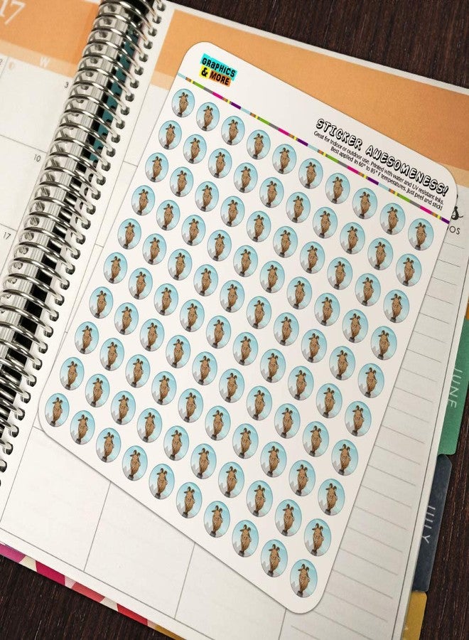 GRAPHICS & MORE Goat On Mountain Top Planner Calendar Scrapbooking Crafting Stickers - Image 5