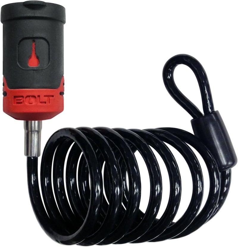 BOLT Lock 7018449 6' Cable Lock for Early Model Chevrolet, GMC, Hummer, Buick, Cadillac, Oldsmobile and Pontiac Keys - Image 1