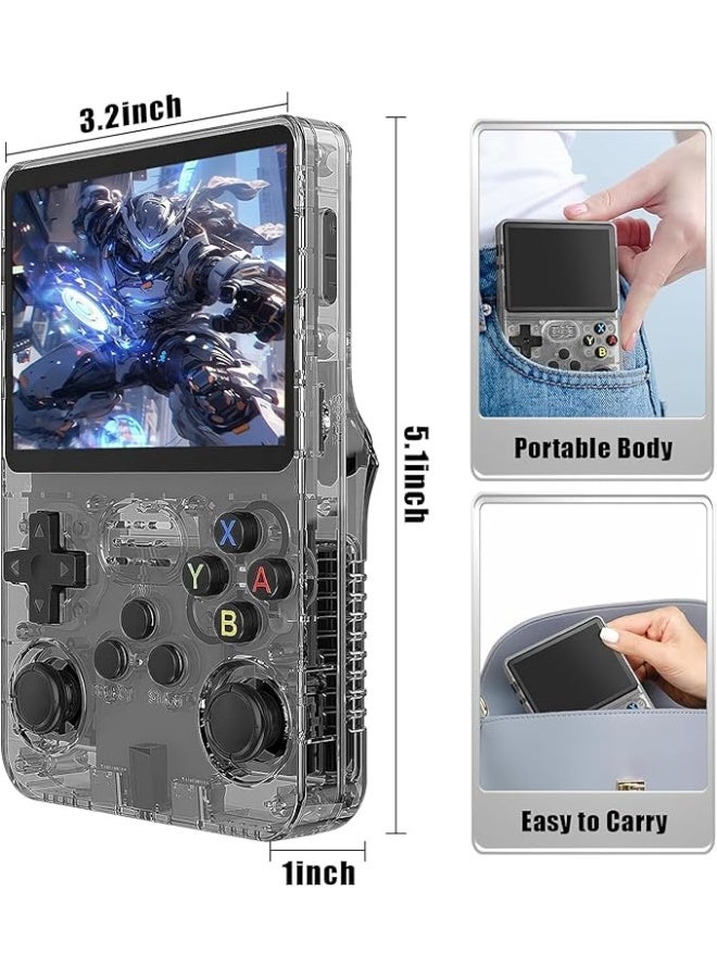 Retro Handheld Gaming Console, 3.5-Inch HD Display, Dual 3D Joysticks for Enhanced Control, Portable Emulator Console with 3500mAh Battery, Multiplatform Support for Gaming on the Go. - Image 2