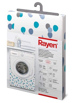 Rayen Medium Washer Machine Case Front-Loading Washer & Dryer With Zipper 84 X 60 X 60 Cm White-Blue