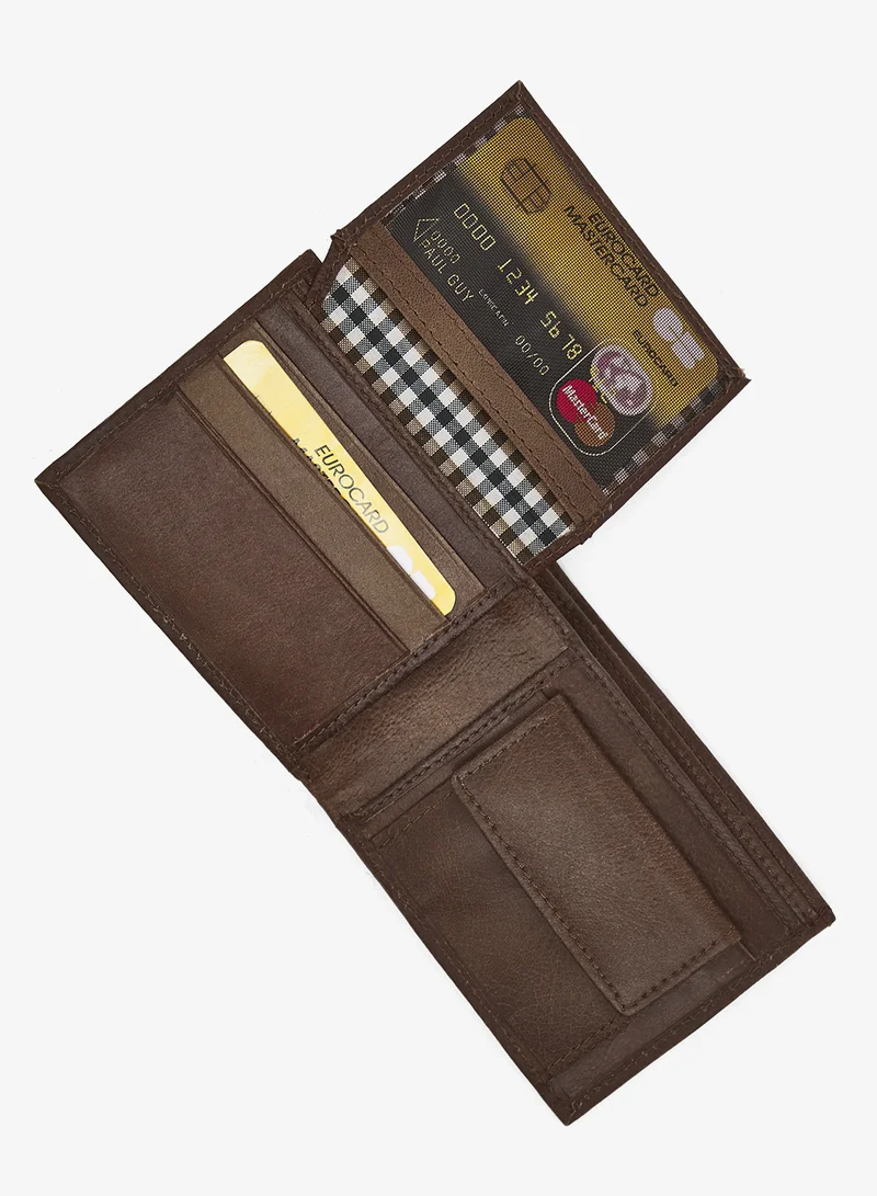 Robert Wood Horse Logo Bi Fold Wallets