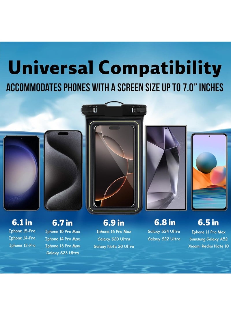 إكس ليفيل 2 قطعة IP68 العالمي للماء حقيبة الهاتف المحمول - Image 3