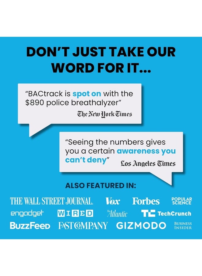 BACtrack Element Breathalyzer - Professional-Grade Accuracy, Portable Alcohol Tester for Personal & Professional Use - Image 5