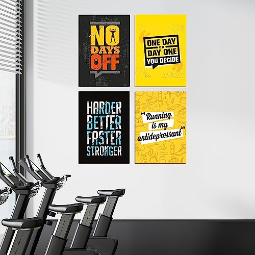PAPER PLANE DESIGN Quotes Wall Framed Posters (set of 4 B) - Image 3
