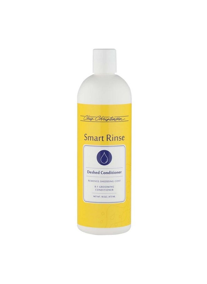 Chris Christensen Chris Christensen SmartRinse De-Shed Ultra Concentrated Pet Conditioner, Makes up to 8 Bottles, Groom Like a Professional, Deep Moisturizing, Helps Relieve Matting, Reduce Shedding, Made in USA, 16 oz  - Image 1
