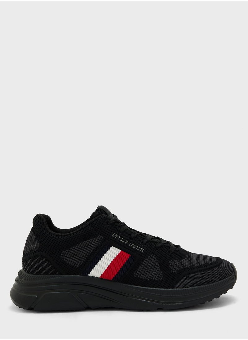 TOMMY HILFIGER - Runner Tech Print Sneakers - Image 1