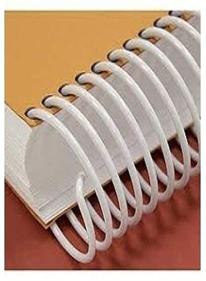 Kavyatech Spiral Binding White Heavy Quality Plastic Spiral Ring/Coil/Loop White for 420-450 Pages (45mm) 1 Packet - Image 5