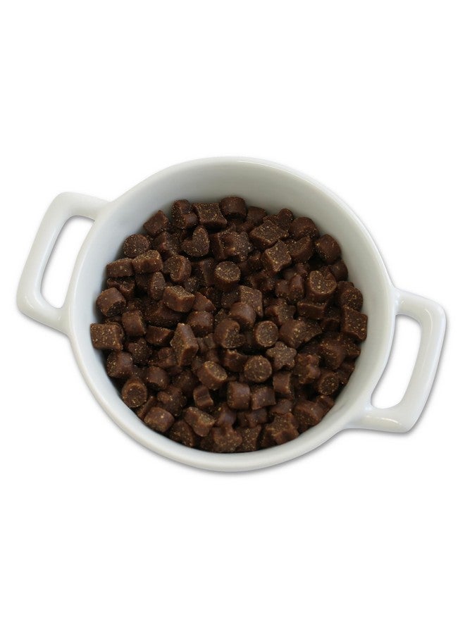 ميريك مكافآت Lil' Plates الخالية من الحبوب للكلاب الصغيرة، مكافآت تدريب طبيعية للكلاب الصغيرة، دجاج Lil' Chunky - كيس 5 أونصة - Image 2