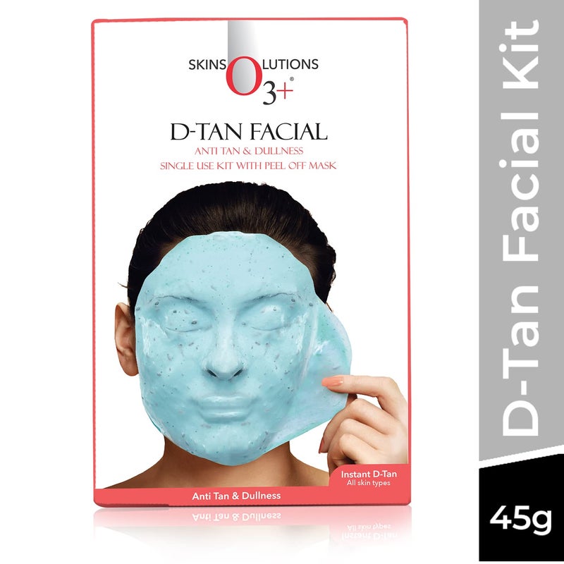 O3 DTAN Facial Kit for TAN Removal Skin lightening 45g Detan Facial Kit for TAN Removal - Image 5