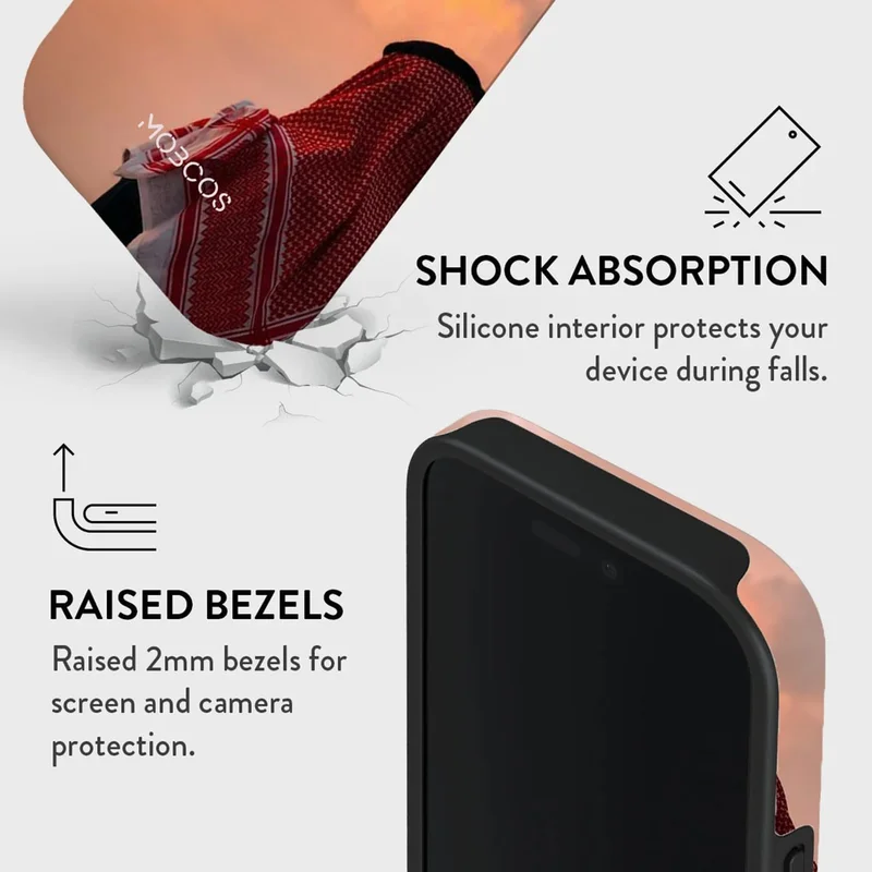 Mobcos Mobcos iPhone 17 Pro Max Solvyn Mobcos iPhone 17 Pro Max Solvyn Premium Case Compatible with Hybrid Dual-Layer Hard Shell + Silicone Protection - Scratch-Resistant Shockproof Mobile Cover  | Best Price UAE