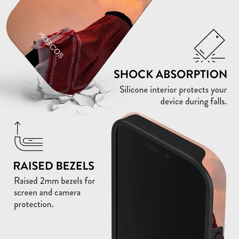 Mobcos iPhone 17 Pro Max Solvyn Premium Case Compatible with Hybrid Dual-Layer Hard Shell + Silicone Protection - Scratch-Resistant Shockproof Mobile Cover - Image 3