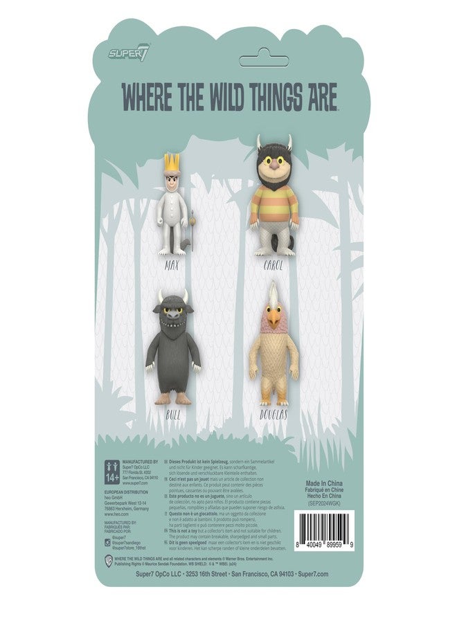 Super7 Where The Wild Things are Reaction Figures Wave 01 - Max Action Figure - Image 3