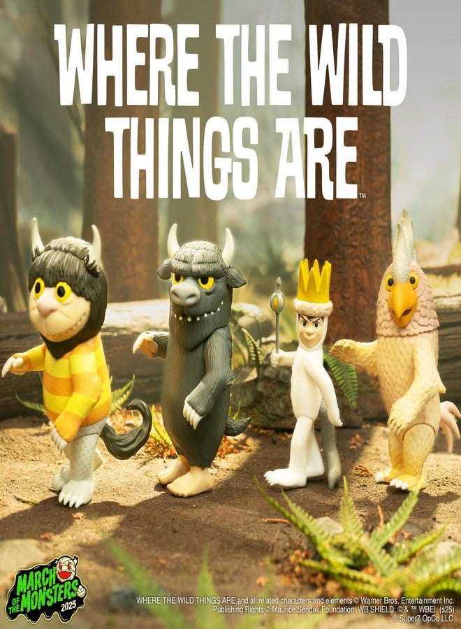 Super7 Where The Wild Things are Reaction Figures Wave 01 - Max Action Figure - Image 4