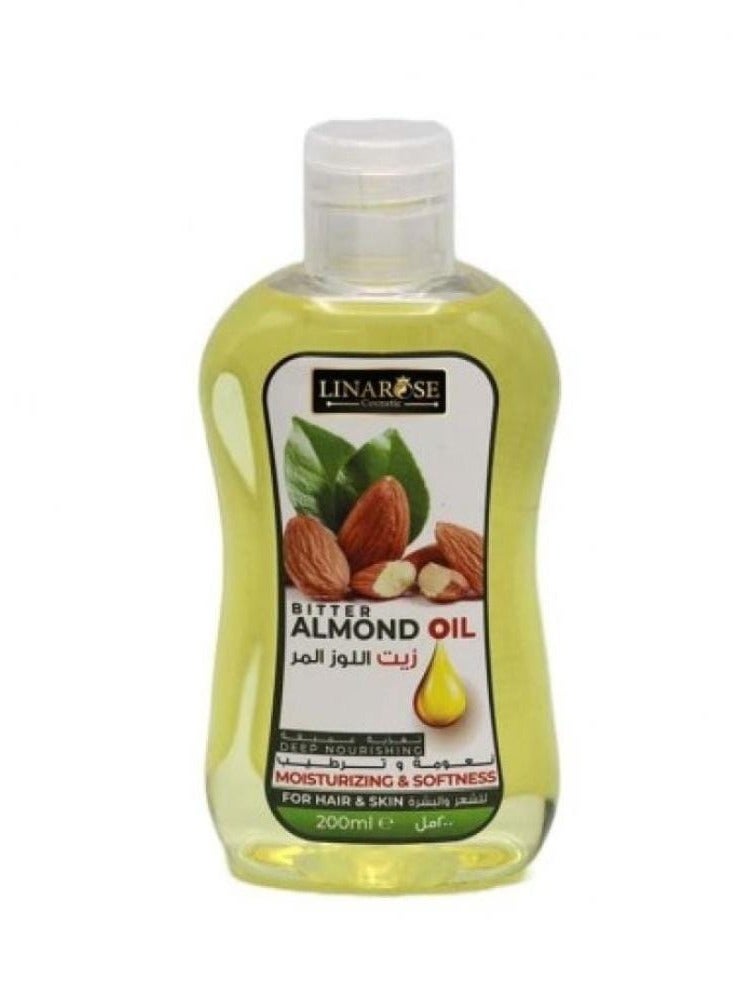 LINA ROSE Lina Rose Bitter Almond Oil for Hair and Skin - 200 ml
