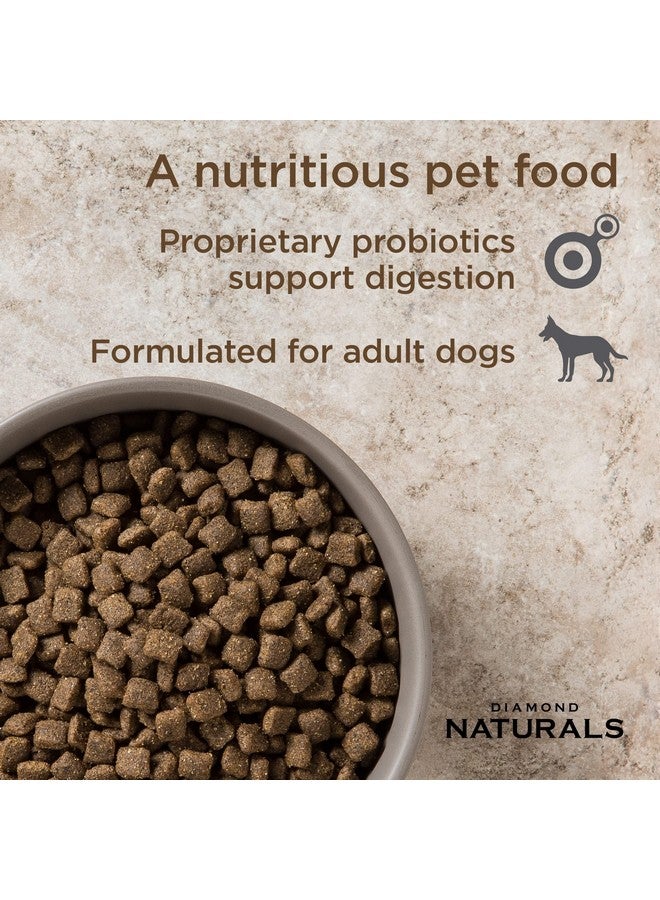 Diamond Naturals Adult Real Meat Recipe Premium Dry Dog Food With Real Pasture Raised Lamb Protein 6Lb - Image 2