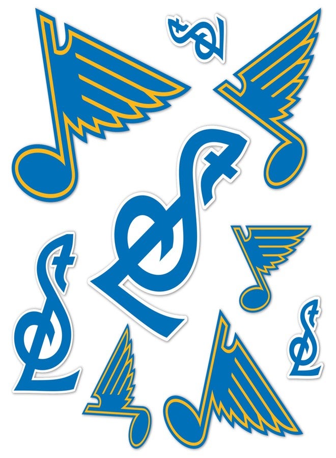 Desert Cactus St. Louis Blues Sticker Saint Louis Team NHL National Hockey League Vinyl Decal Laptop Water Bottle Car Scrapbook (Type 1-2) - Image 1