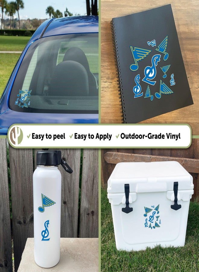 Desert Cactus St. Louis Blues Sticker Saint Louis Team NHL National Hockey League Vinyl Decal Laptop Water Bottle Car Scrapbook (Type 1-2) - Image 5