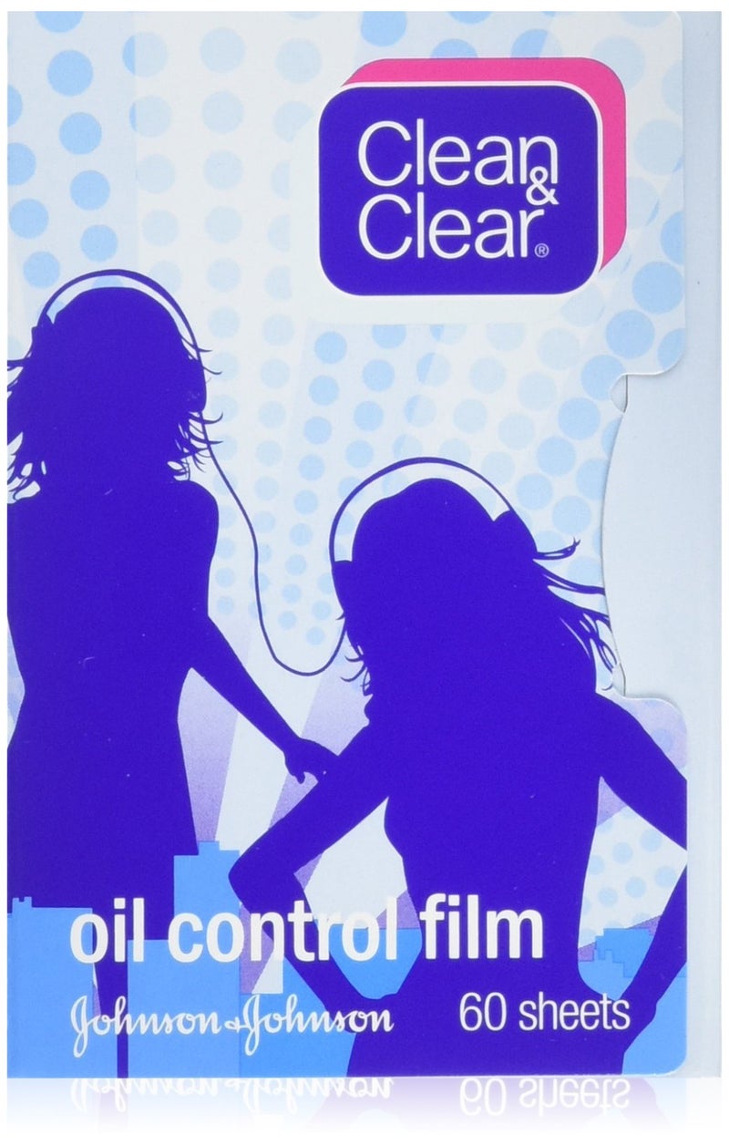 Clean & Clear Oil Control Film Clean & Clear Oil-Absorbing Sheets 60 Sheets (Pack of 3) - Image 1