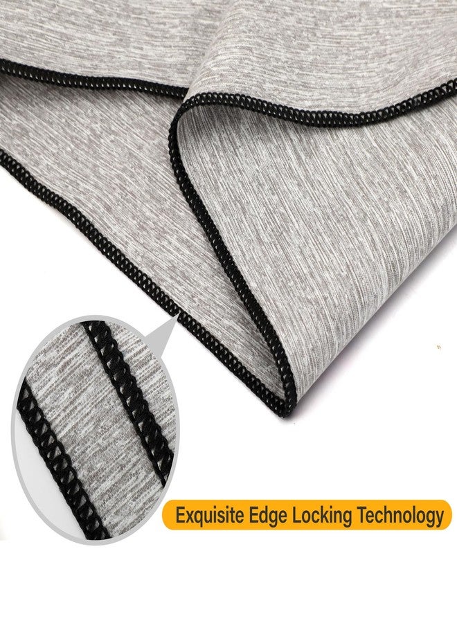 NUOYEE 3 Pack Microfiber Gym Towel Fast Drying Men Women Workout Gear for Body Sweat Sports Exercise Fitness Tennis Running Riding Hiking Camping Yoga Jogging Fishing Working Out Towel - Image 3