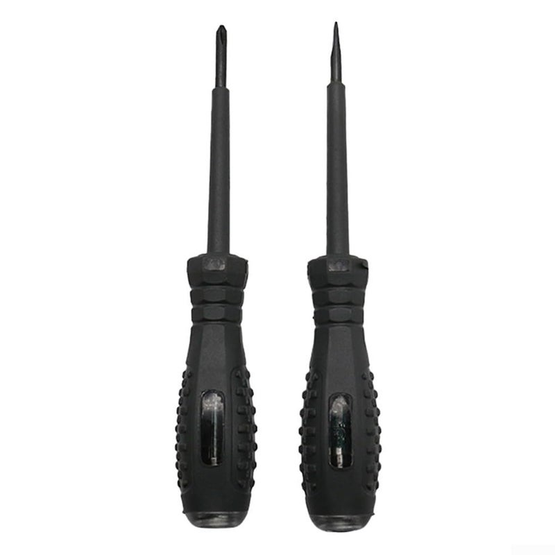 High Torque Voltage Tester Pen Screwdriver 12 220V AC DC Induction Insulated Electrician Tool 2pcs Set - Image 1