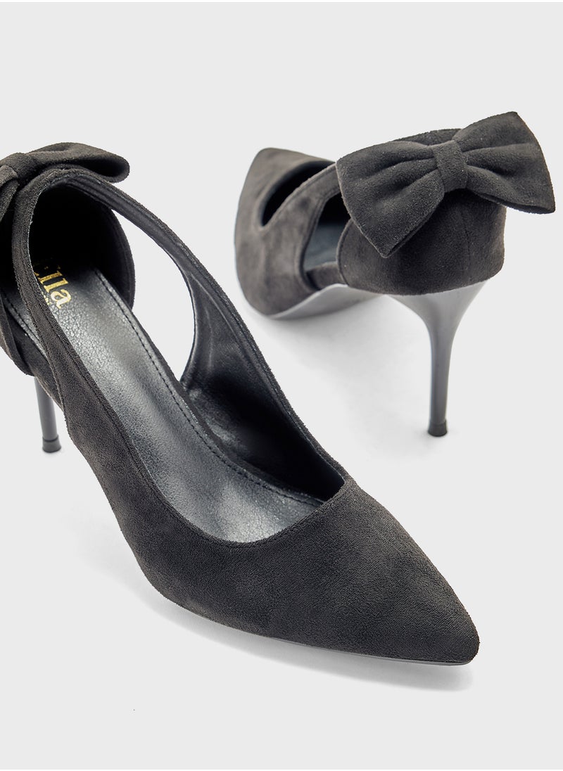 ELLA - Bow Detail Pump - Image 1