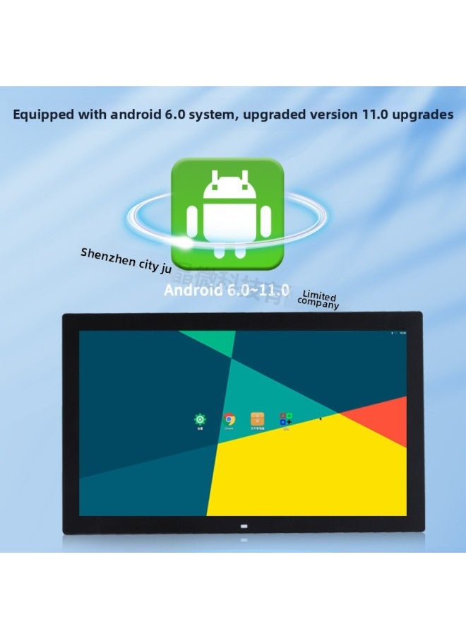 Generic Smart 10-inch HD Digital Photo Frame Networking Touch All-in-One Wifi Remote Release Android POE Advertising Machine-Color:10 Inch Black Android Touch All-in-one Machine  - Image 4