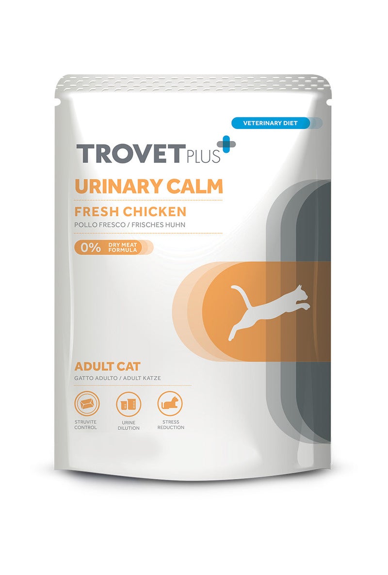 Trovet Trovet Plus Pouch Cat Urinary Calm Veterinary Diets Wet Food 85g - Image 1