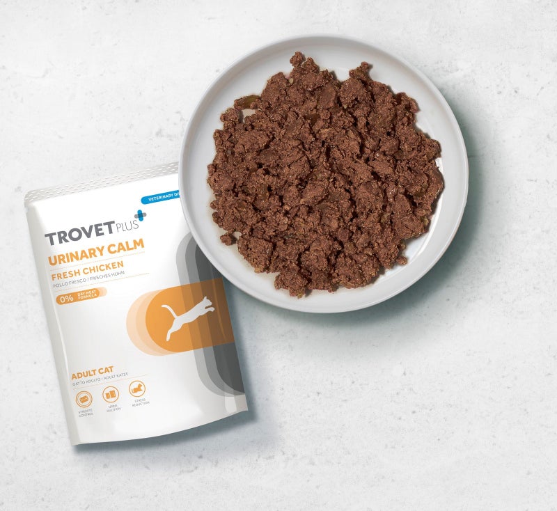 Trovet Trovet Plus Pouch Cat Urinary Calm Veterinary Diets Wet Food 85g - Image 2