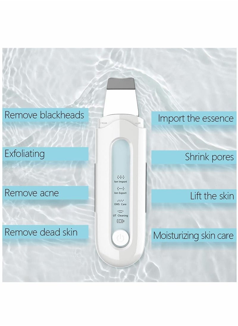 Y&D Skin Scrubber, Spatula, Blackhead Remover Cleaner with 4 Modes Waterproof USB Charger for Facial Deep Cleansing  - Image 5