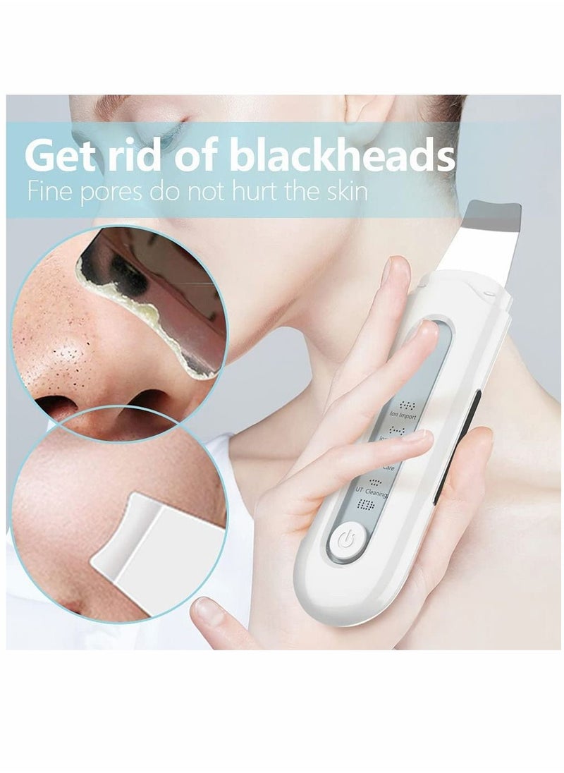 Y&D Skin Scrubber, Spatula, Blackhead Remover Cleaner with 4 Modes Waterproof USB Charger for Facial Deep Cleansing  - Image 2
