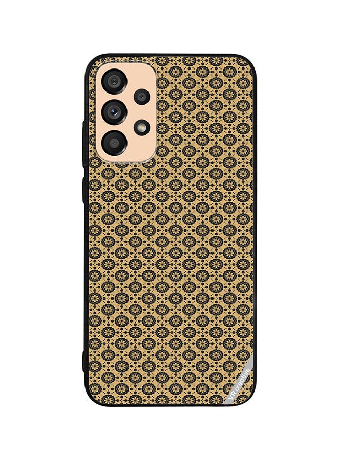 VR CREATIVE Protective Case Cover For Samsung Galaxy A23 Pattern Classical Luxury Ornament Royal Texture Design Multicolour - Image 1