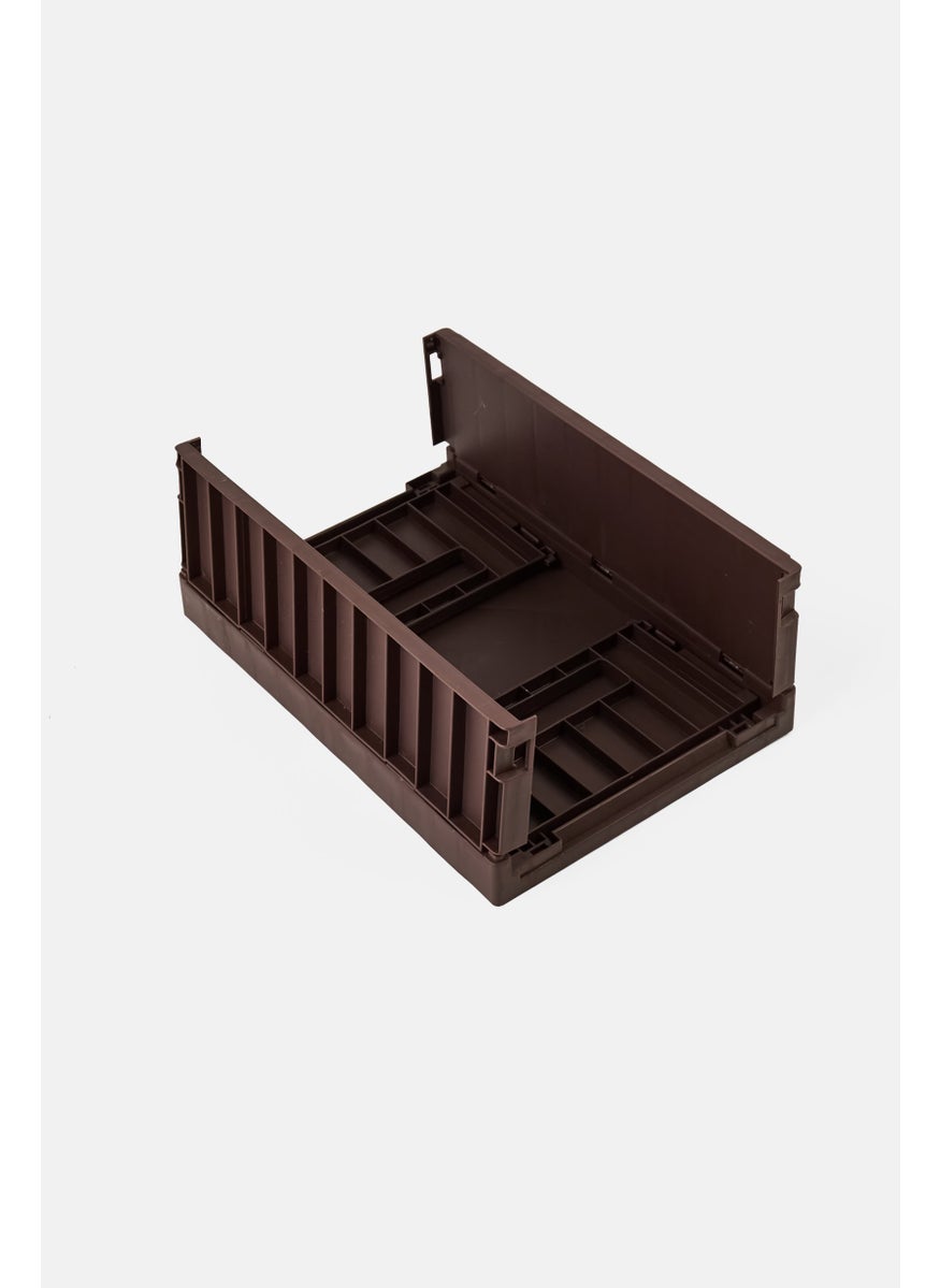 Muy Mucho - Foldable Box 21,3 x 14,5 x 8,3 cm, Chocolate Brown - Image 1