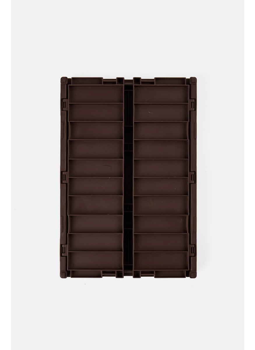 Muy Mucho - Foldable Box 21,3 x 14,5 x 8,3 cm, Chocolate Brown - Image 1