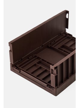 Muy Mucho Foldable Box 21,3 x 14,5 x 8,3 cm, Chocolate Brown  - Image 4