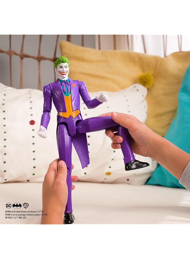 دي سي كوميكس لعبة مجسم الجوكر للأطفال، مقاس 12 بوصة، مناسبة للأولاد والبنات من عمر 3 سنوات فما فوق - Image 3