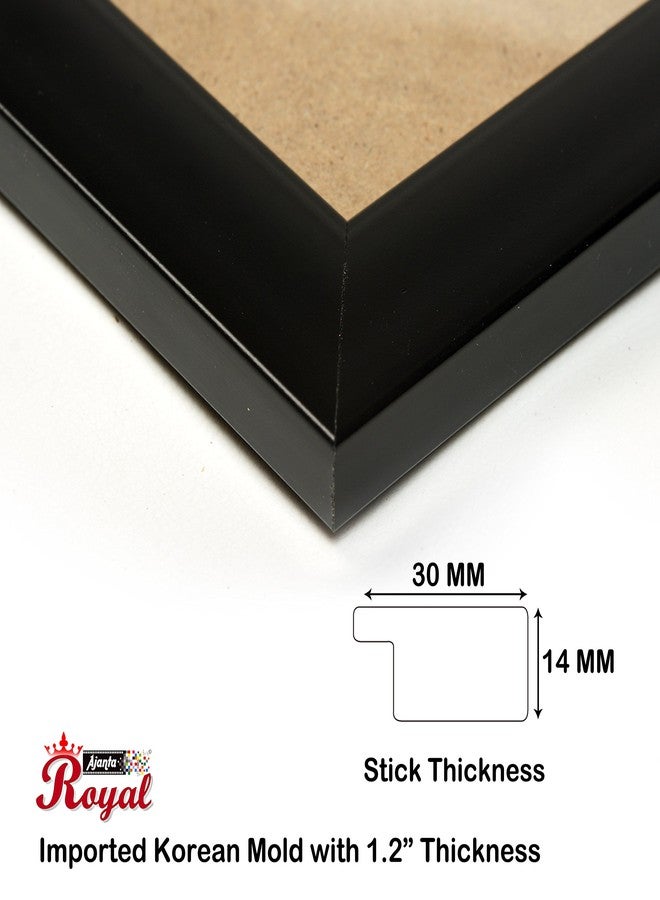 AJANTA ROYAL Classic Single Photo Frames For Wall Decoration Large 8x12 inch (Black) - Image 5