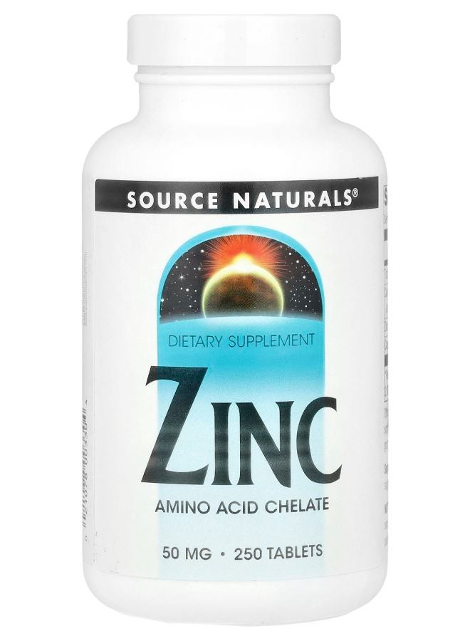 Zinc 50 mg 250 Tablets