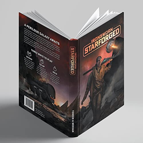 Modiphius Ironsworn: Starforged - Deluxe Edition Rulebook - Hardcover RPG Book, Standalone Adventure, Human Centric, Science Fiction, 3 Modes of Play (Guided, Co-Op, Solo), 404 Pages, Colorful Illustrations - Image 2