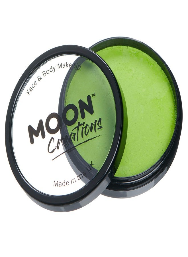 مون كرييشنز ألوان مون كرييشنز الاحترافية للوجه والجسم، لون أخضر فاتح - مكياج احترافي للوجه ذو أساس مائي للبالغين والأطفال - 1.26 أونصة - Image 5