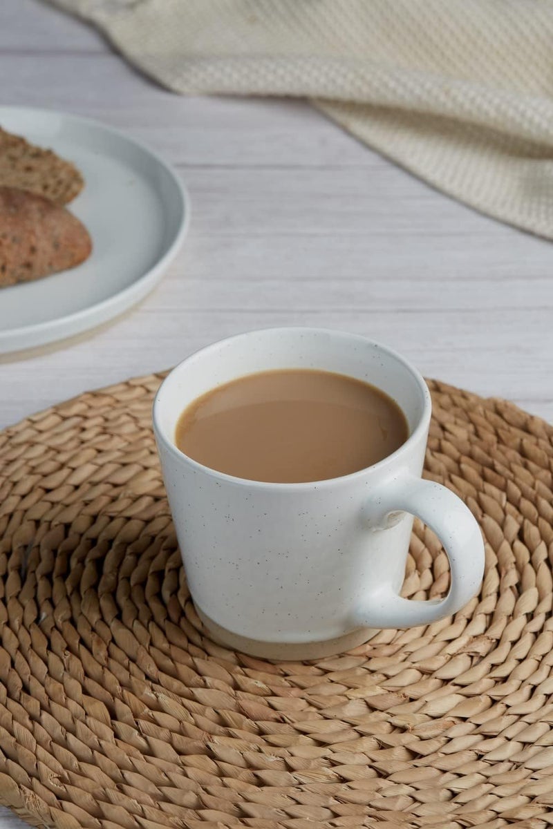 famiware Saturn 4 Pieces Coffee Mug Set, 12 oz Multi-color Stoneware Mugs - Image 4
