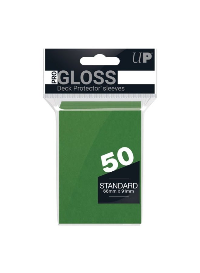 Ultra Pro Standard Green Deck Protector Sleeves (50-count pack) - Image 2