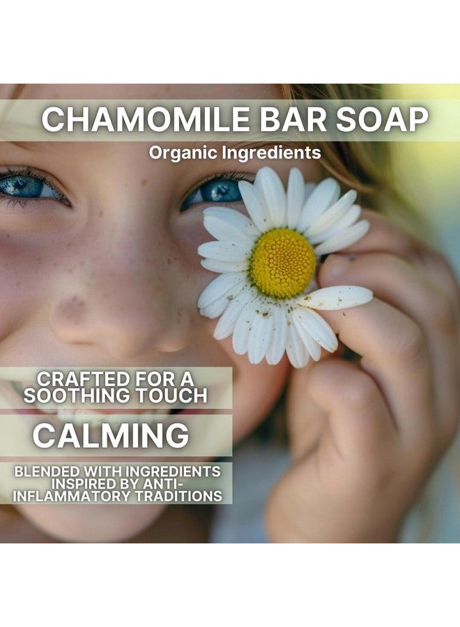 KELEBS Hypoallergenic Kids Soap Bar 3Pack Organic & Gentle Chamomile Body Wash For Children Natural Ingredients Fun Bath Time - Image 3