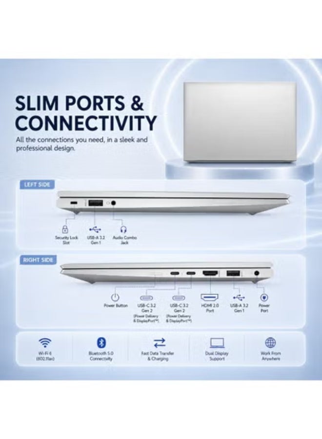 Premium Business Laptop with 15.6-Inch HD Display, Core i5 Processor, 16GB RAM, 256GB SSD, High Performance for Work and Study, Includes Free Laptop Stand, Carry Bag and Mouse - Image 4