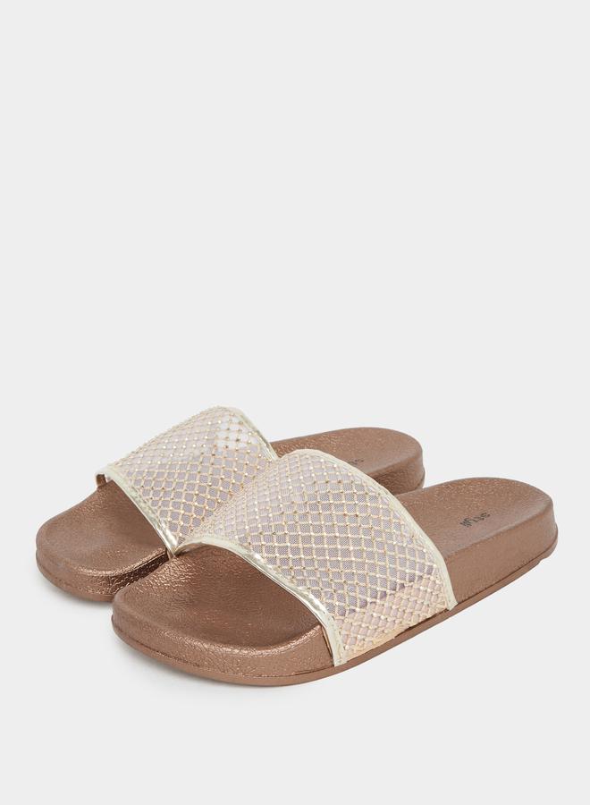 Styli Rhinestone Embellished Slides - Image 3