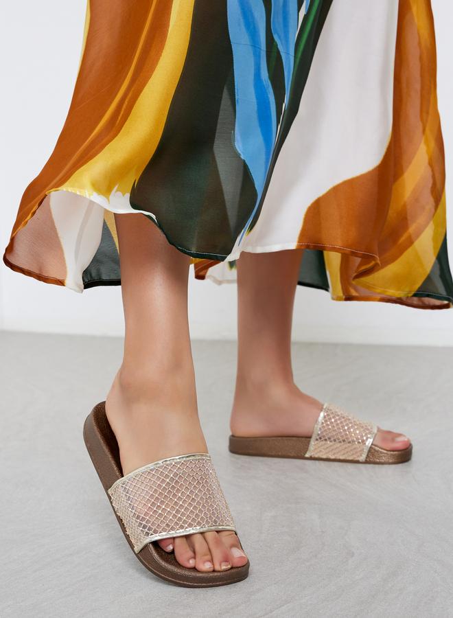 Styli Rhinestone Embellished Slides - Image 2