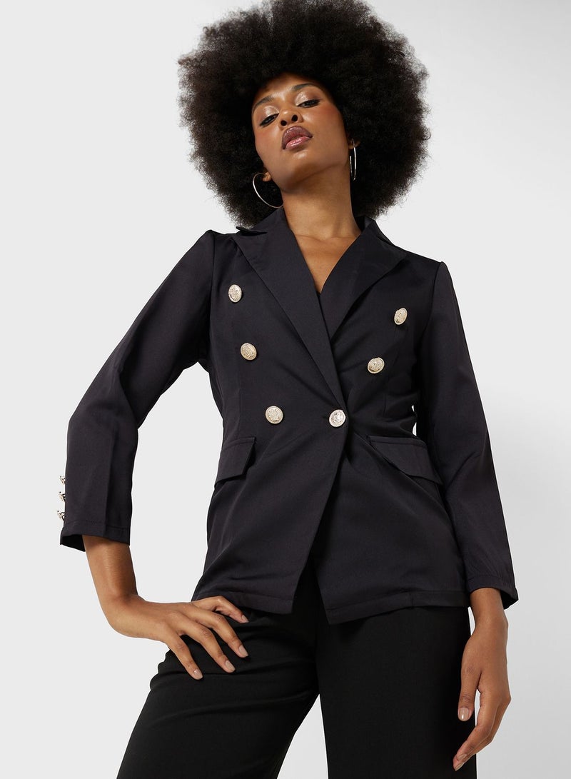ELLA Double Breasted Blazer  - Image 1