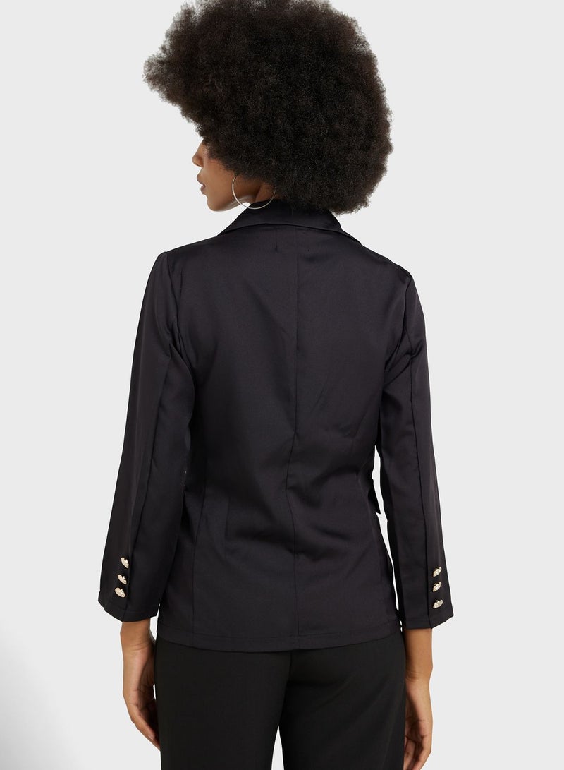 ELLA Double Breasted Blazer  - Image 2